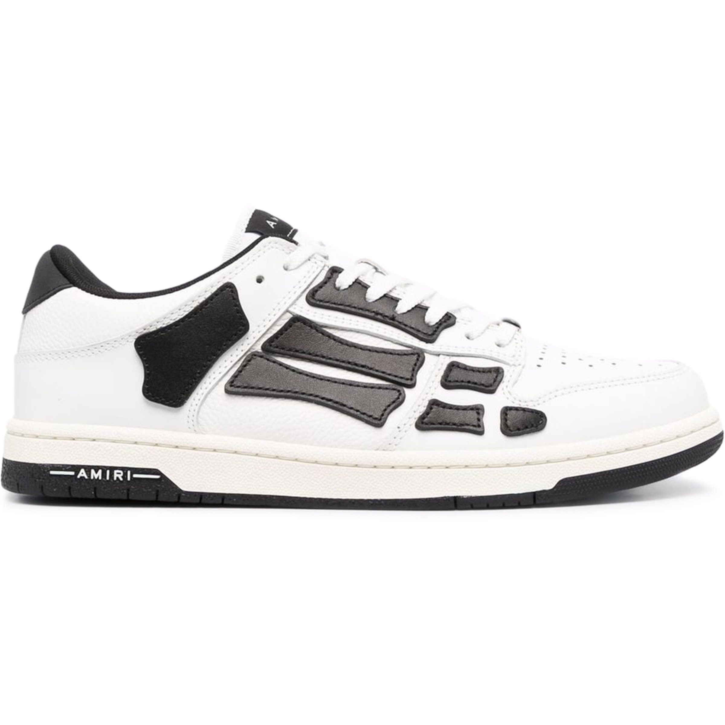 AMIRI Skel Top Low White Black White (PS22MFS003-111/PS23WFS003-111)