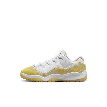 Jordan 11 Retro Low Yellow Snakeskin (PS) (580522-107)