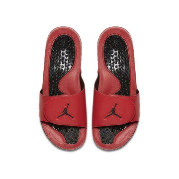 Jordan Hydro V Retro University Red/Black-Black (555501-601)