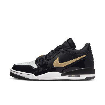 Jordan Legacy 312 Low Black Metallic Gold (CD7069-071)