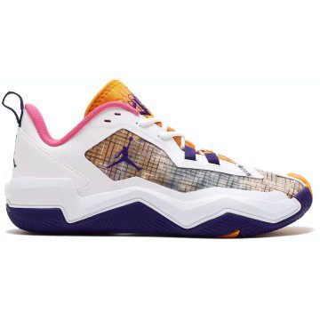 Jordan One Take 4 White Court Purple Canyon Gold (DO7192-100/DO7193-100)