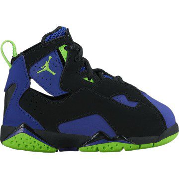 Jordan True Flight Electric Green Concord (TD) (343797-022)