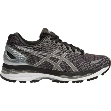 ASICS Gel-Nimbus 18 Lite Show Black Silver Shark (Women’s) (T6E5N-9093)