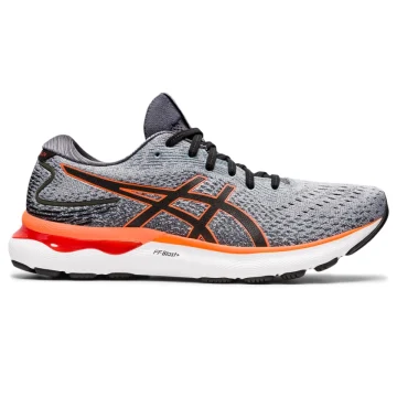 ASICS Gel-Nimbus 24 Sheet Rock Grey Shocking Orange (1011B359-020)