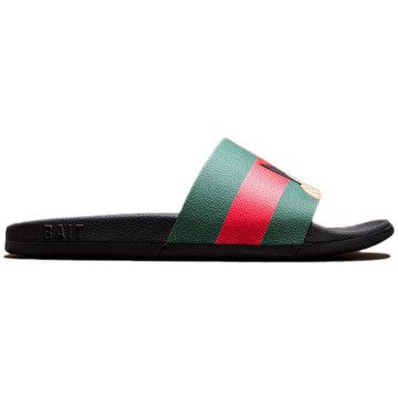 Bait Slide Astro Boy Face Logo Black (ABFACESLBLK)