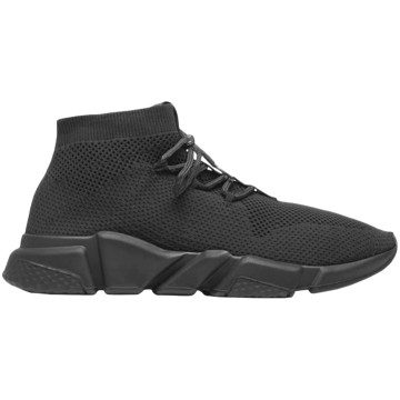 Balenciaga Speed Trainer Lace Up Black/Black (530356 W07U0 1000)
