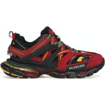 Balenciaga Track Trainers Burgundy Black (542023 W1GB8 6575)