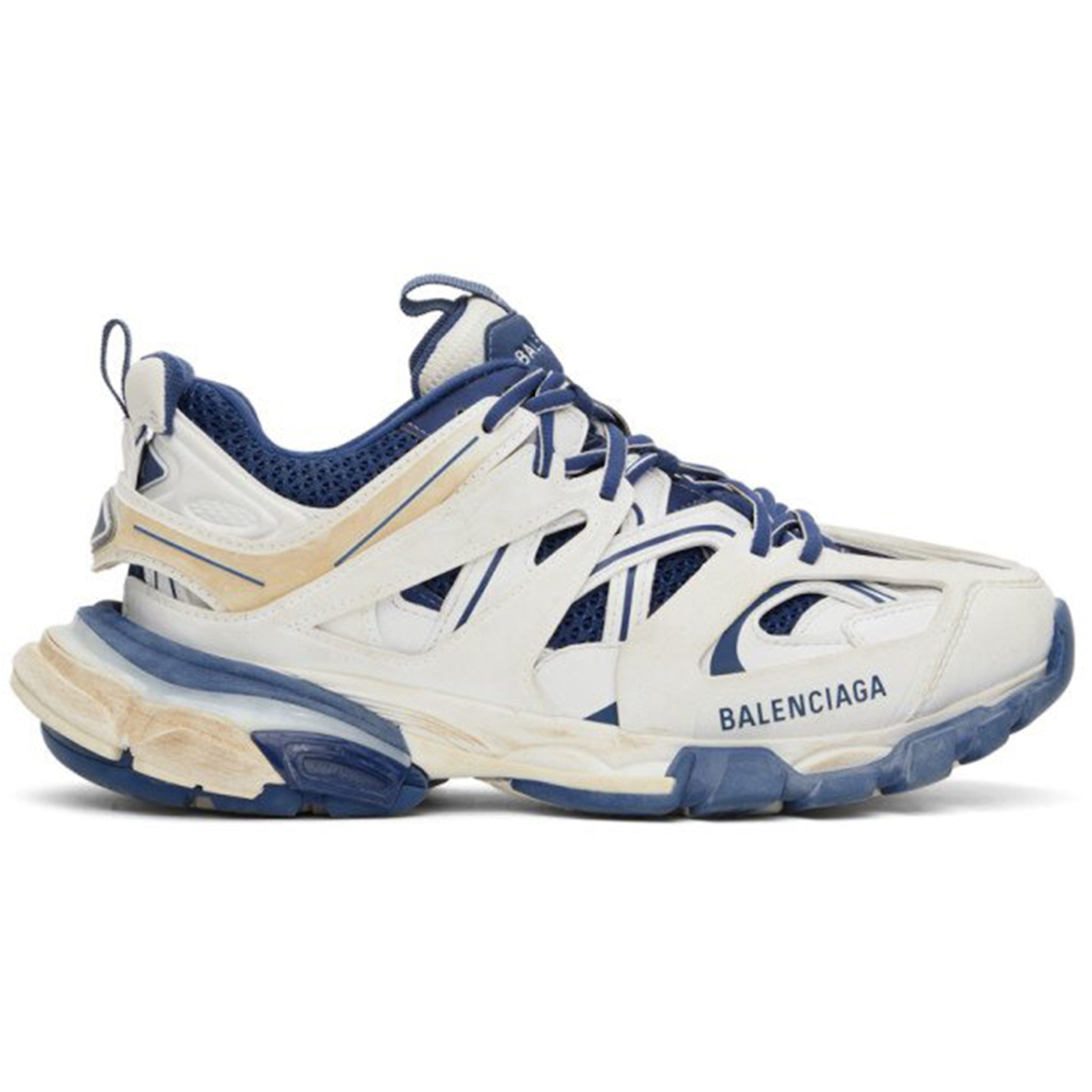 Balenciaga Track Worn Out White Blue (Women’s) (542436W1GC49050)