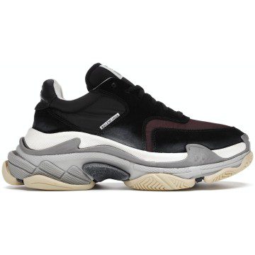 Balenciaga Triple S Black Burgundy (514008 W09S1 1058)