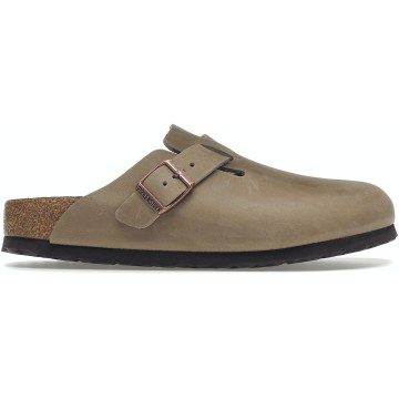 Birkenstock Boston Oiled Leather Tobacco Brown (0960811/0960813)