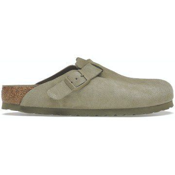 Birkenstock Boston Soft Footbed Suede Faded Khaki (1019054/1019108)