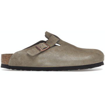 Birkenstock Boston Soft Footbed Suede Taupe (0560771)