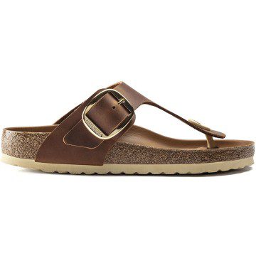 Birkenstock Gizeh Big Buckle Oiled Nubuck Cognac (Women’s) (1018745)