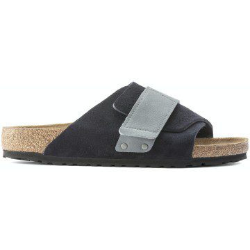 Birkenstock Kyoto Nubuck Suede Midnight Navy Grey (1022315)