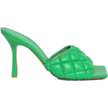 Bottega Venetta Padded Sandal Parakeet (Women’s) (592015 VBRR0)