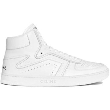 Celine CT-01 Z Trainer High Top Sneakers Optic White (342813338C-01OP)