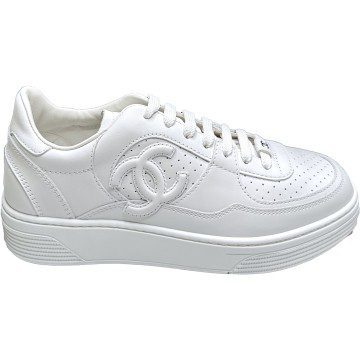 Chanel 23 A Collection White Leather (G45079 B13302 NP503)