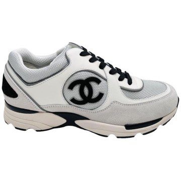 Chanel CC Logo Trainer White Leather (G39066 Y55827 K4290)