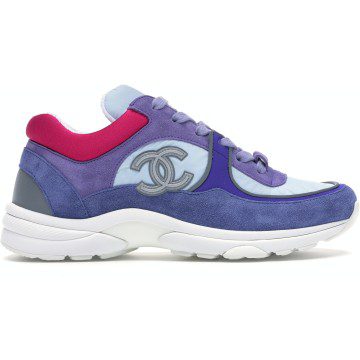 Chanel Low Top Trainer CC Ivory Blue (Women’s) (G34360 Y53536 C1976)