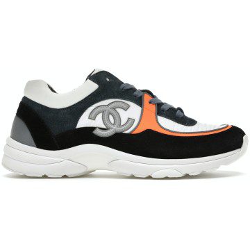 Chanel Low Top Trainer CC White Navy (Women’s) (G34360 Y53536 C0227)