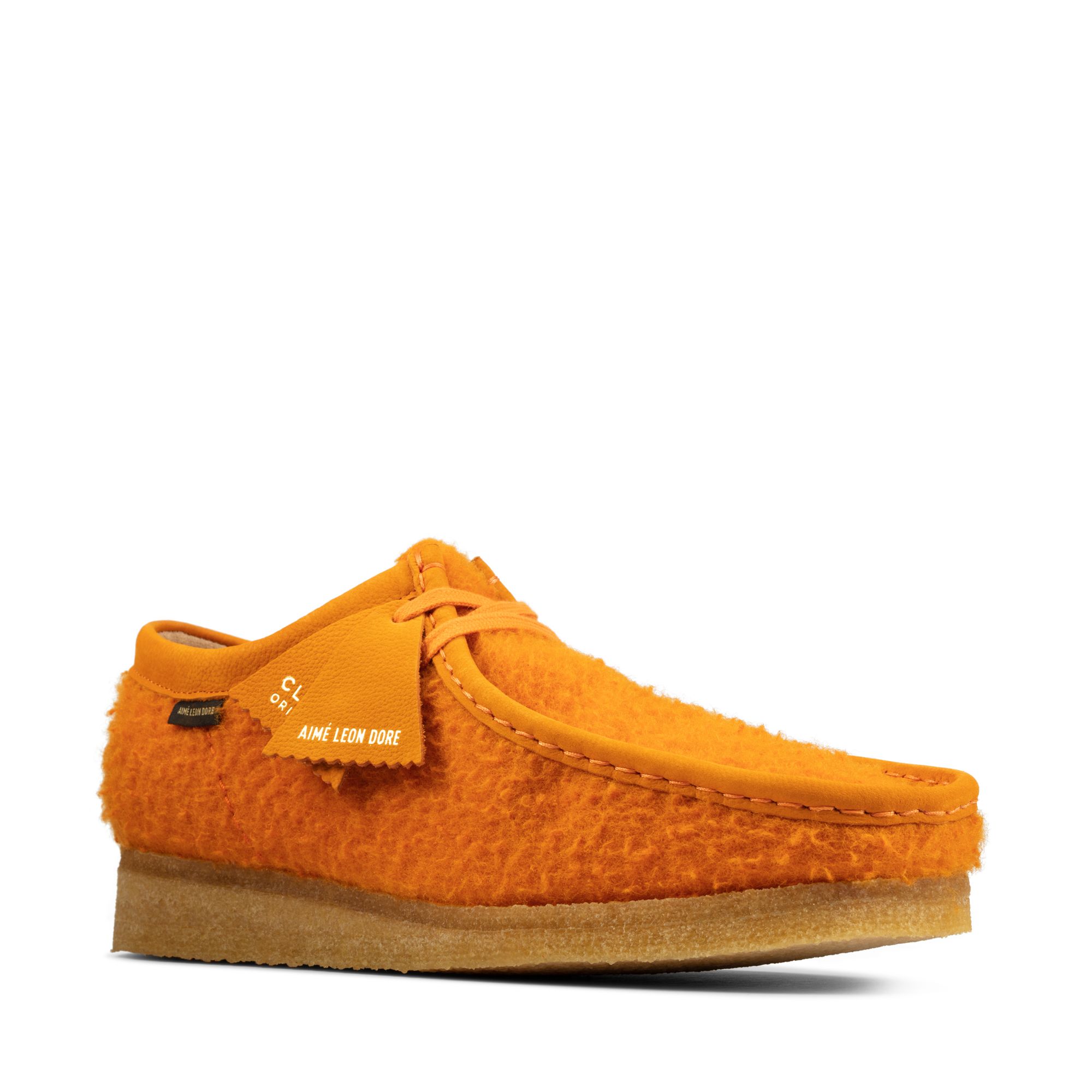 Clarks Originals Wallabee Aime Leon Dore Orange Casentino Wool (26160879)