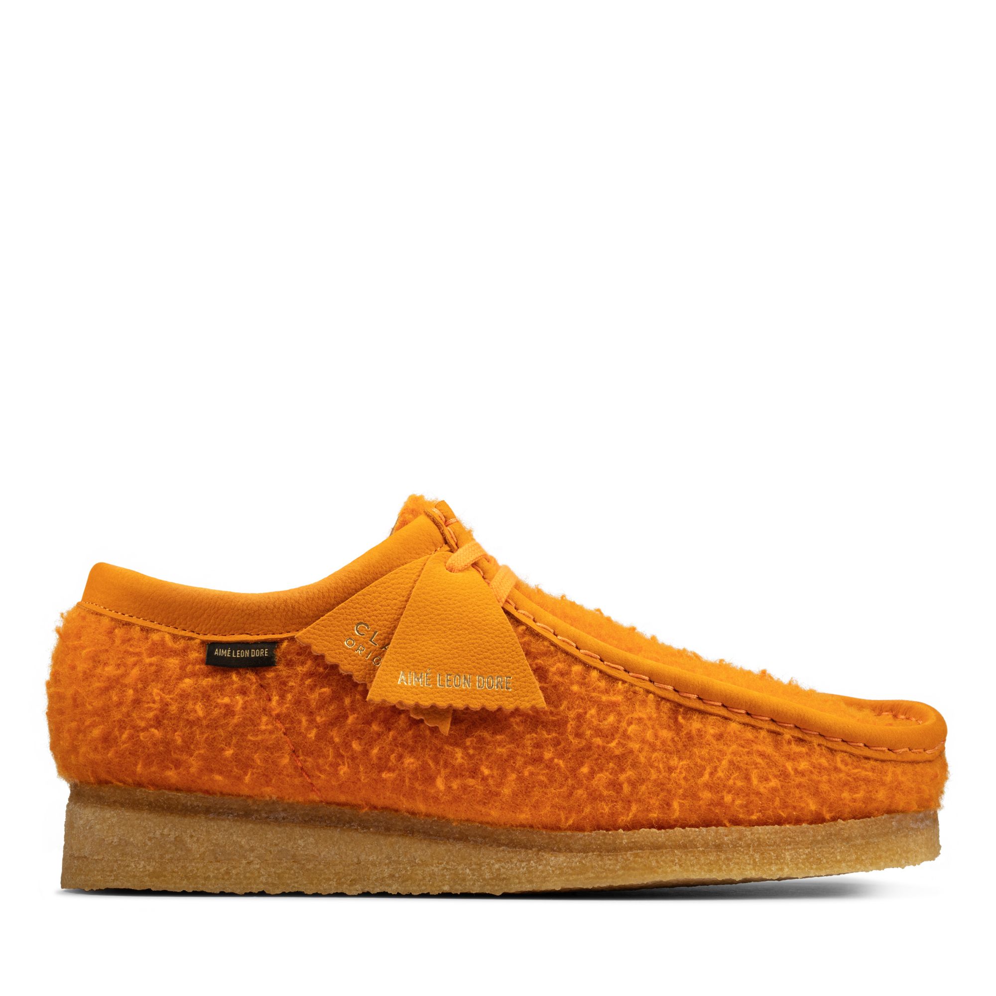 Clarks Originals Wallabee Aime Leon Dore Orange Casentino Wool (26160879)