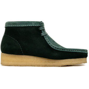 Clarks Originals Wallabee Boot Teal Combi (Women’s) (26167942)