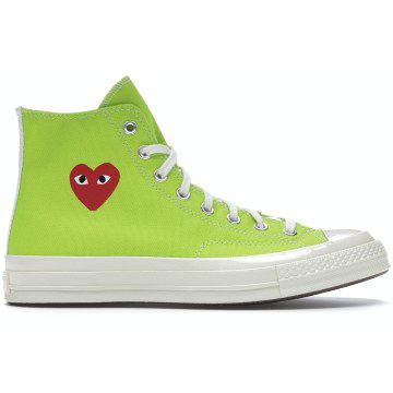 Converse Chuck Taylor All-Star 70 Hi Comme des Garcons Play Bright Green (168299C)