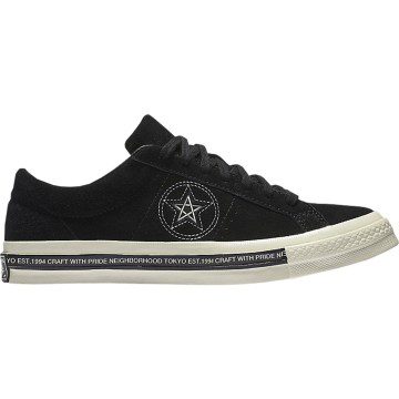Converse One Star 74 Ox Neighborhood Black (158601C-001)