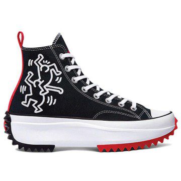 Converse Run Star Hike Hi Keith Haring Black (171859C)