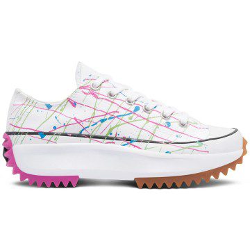 Converse Run Star Hike Ox Paint Splatter White (Women’s) (571873C)