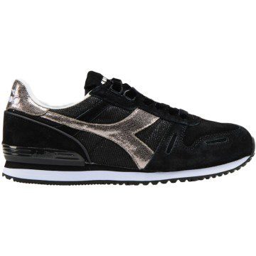 Diadora Titan Black Metallic Silver (Women’s) (173699 80013)