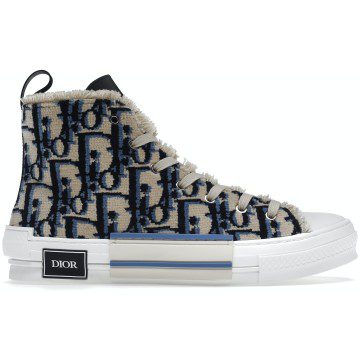 Dior B23 High Beige Black Navy Tapestry (3SH129ZGT_H561)