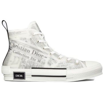 Dior B23 High Top Daniel Arsham Newspaper (3SH118YUO_H069)