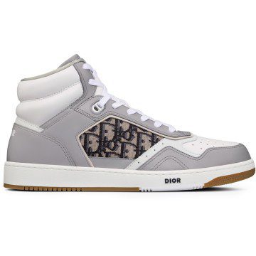 Dior B27 High Grey White Beige Black Dior Oblique Jacquard (3SH133ZIR_H165)