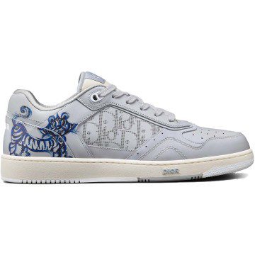 Dior B27 Kenny Scharf Low Top Blue Tiger Print (3SN272ZMG_H861)