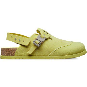 Dior by Birkenstock Mule Tokio Pastel Yellow Nubuck Calfskin (3SA116ZSD_H200)