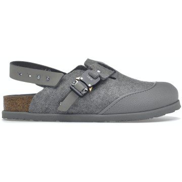 Dior by Birkenstock Tokio Mule Grey (3SA116ZSC_H800/3SA116ZSC800)