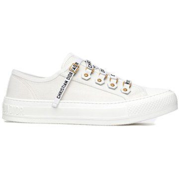Dior Walk’N’Dior Low Top White Canvas (Women’s) (KCK177CVA_S06W)