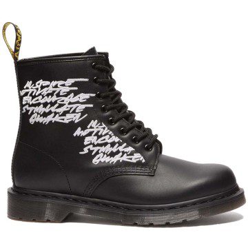 Dr. Martens 1460 Futura Laboratories Embroidered Black Leather (27596001)