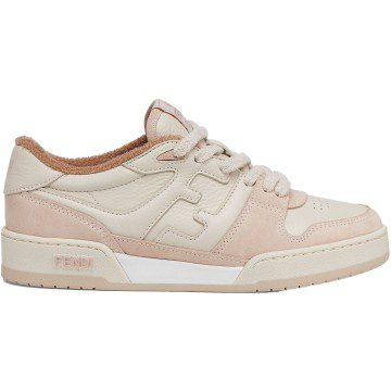 Fendi Match Low Tops Pink Suede (8E8252AHH2-F1FHT)