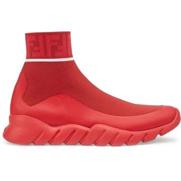 Fendi Tech Fabric High Top Red (7E1196A9SSF18T7)