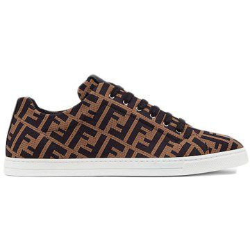 Fendi Tech Fabric Low Top Brown (7E1258A7MYF0R7R)