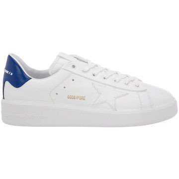Golden Goose Purestar Leather White Bluette (GMF00197-F000539-10327)