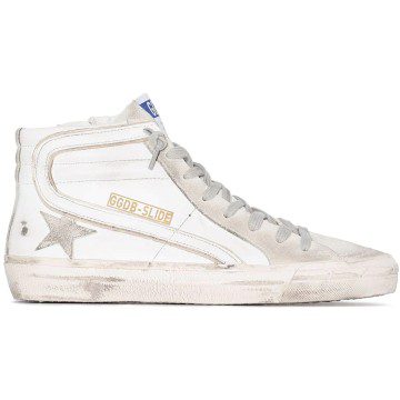 Golden Goose Slide White White (Women’s) (GWF00115F00032410276)