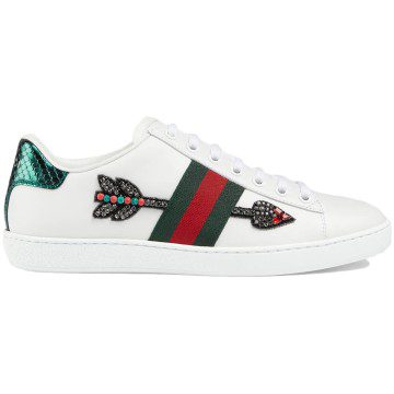 Gucci Ace Embroidered Arrow (454551 02JP0 9064)