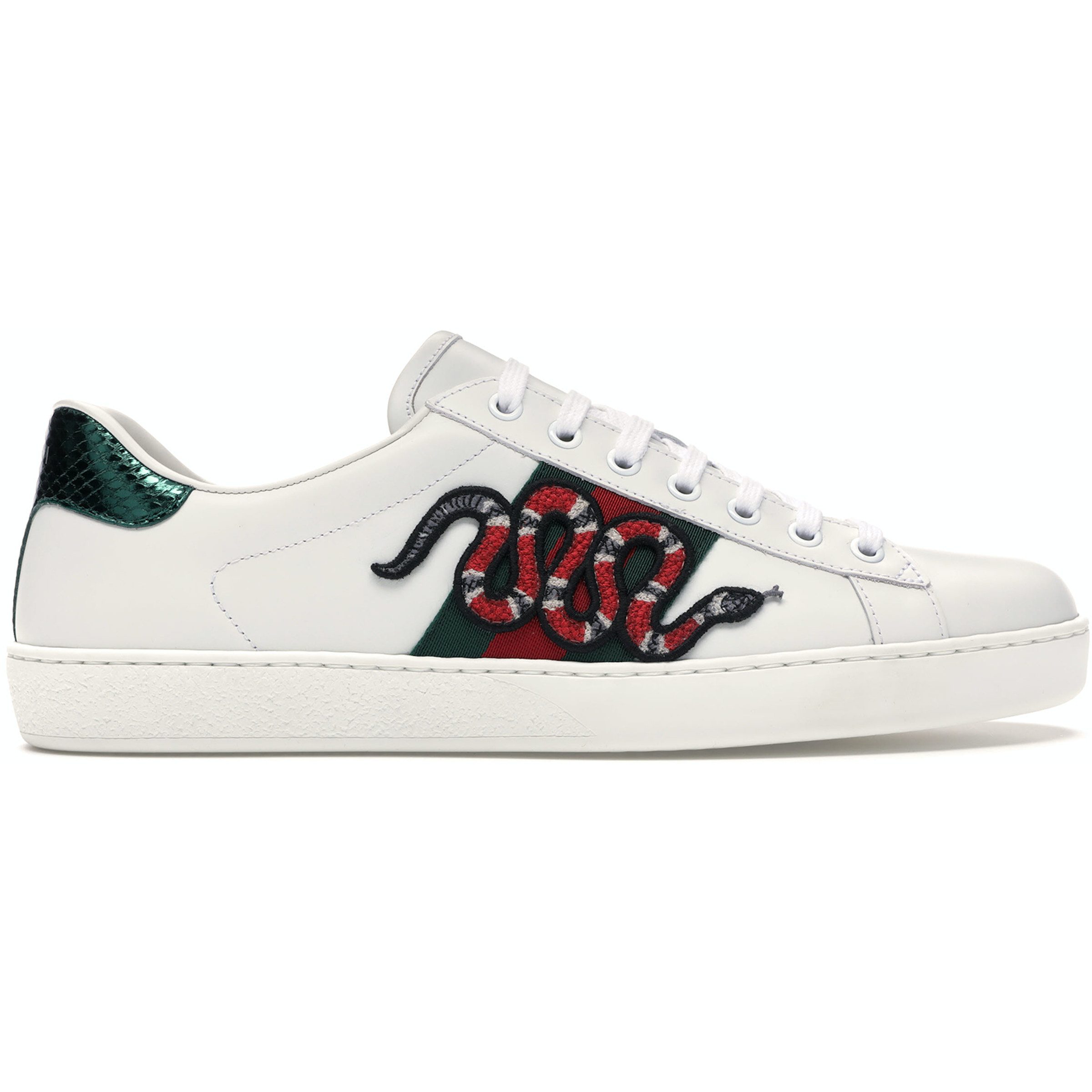 Gucci Ace Embroidered Snake (456230 A38G0 9064)