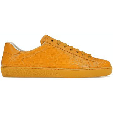 Gucci Ace GG Embossed Yellow (625787 1XK10 7636)