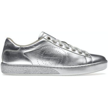 Gucci Ace Metallic Silver (Women’s) (663168 B8B20 8106)