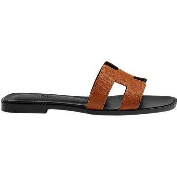 Hermes Oran Sandal Naturel Epsom Heritage Calfskin Leather (H222099Z)